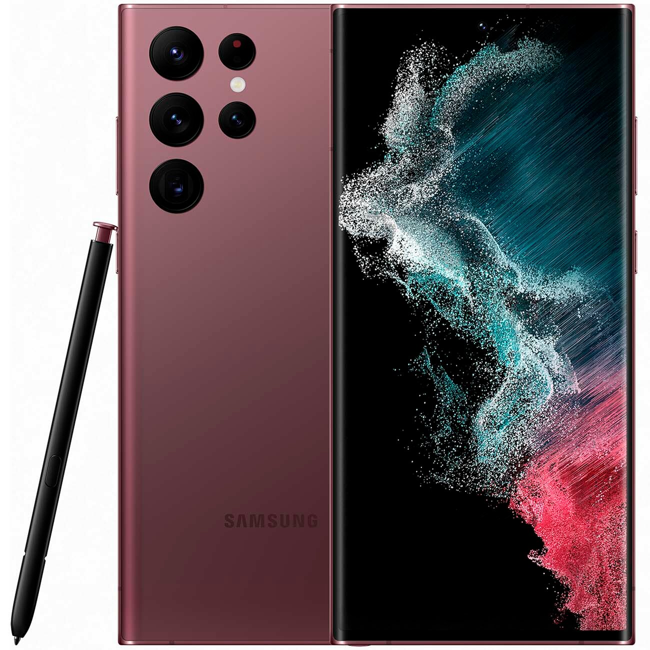 Смартфон Samsung Galaxy S22 Ultra 5G 12/512GB Burgundy (SM-S908E)