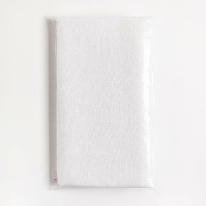 Наволочка Этель 50х70 см, цвет белый, 100% хлопок, бязь отбеленная, 120 гр/м2 - фотография № 3