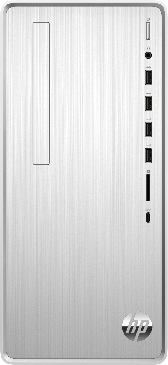 HP Персональный компьютер/ HP Pavilion TP01-2074ur MT AMD Ryzen 5 5600G(3.9Ghz)/8192Mb/256SSDGb/noDVD/Ext:GeForce RTX 3060(12228Mb)/war 1y/Natural Silver/W11 + No KBD, no MOUSE