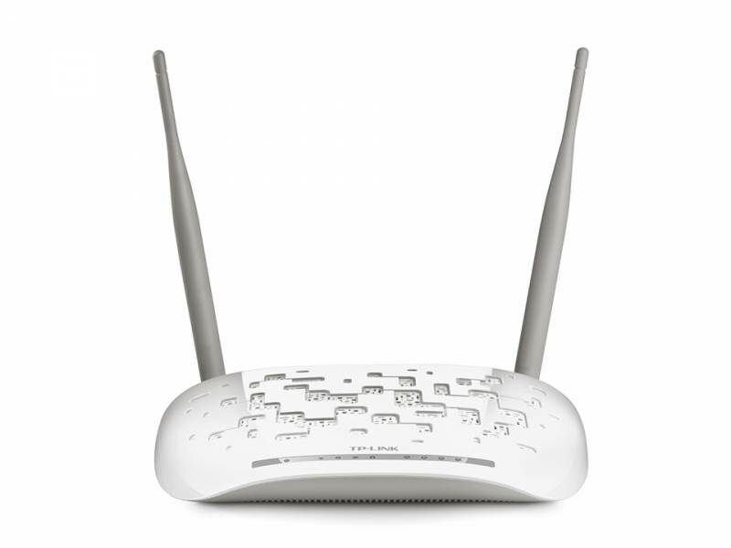 Роутер беспроводной TP-Link TD-W8961N N300 ADSL белый