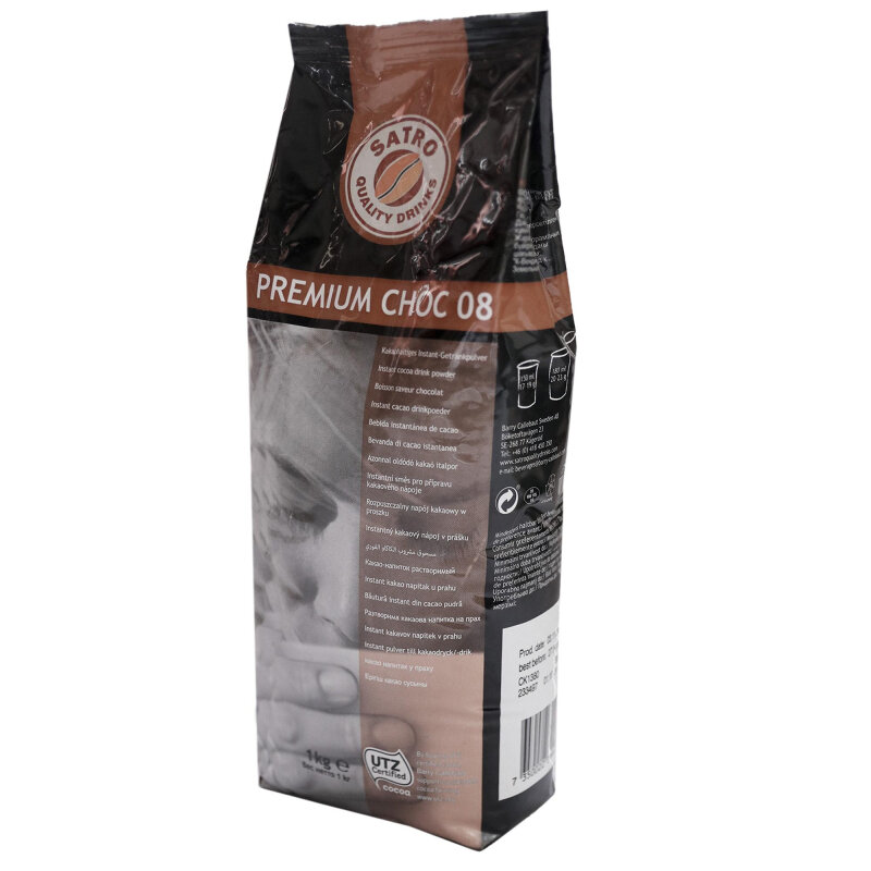 Какао Satro Quality Drinks Premium Choc 08 напиток растворимый, 1кг - фотография № 1