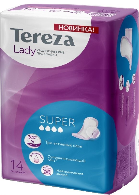 TerezaМed Прокладки Tereza Lady Super 14 шт