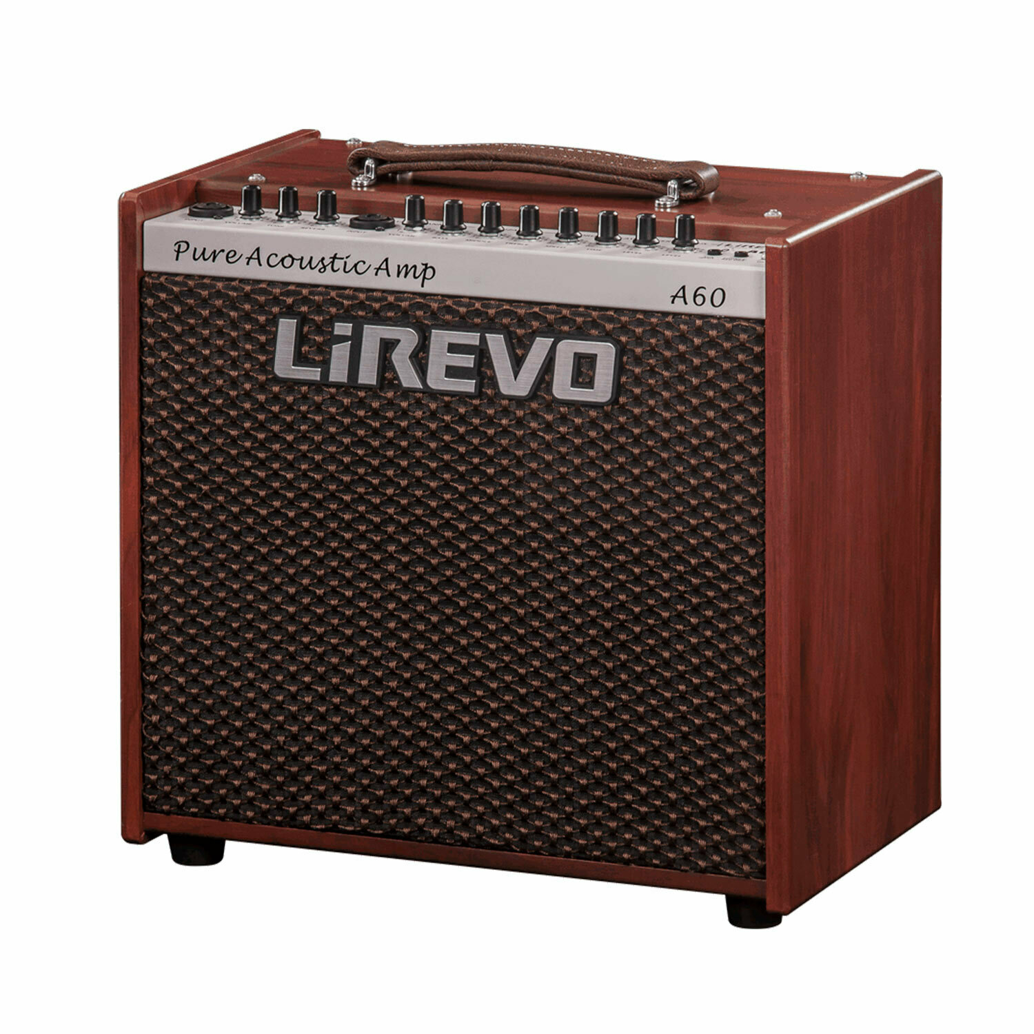 LiRevo A60 Комбоусилитель для акустической гитары 60 Вт, 1Х6,5''', твитер 1Х2''