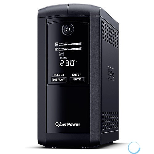 ИБП UPS CyberPower VP1000EILCD 1000VA/550W USB/RS-232/RJ11/45 (6 IEC С13)