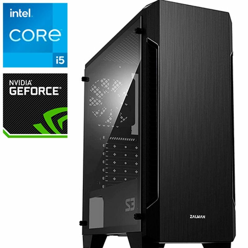 Компьютер PRO-1711337 Intel Core i5-12400F 2500МГц, Intel B660, 64Гб DDR4 3200МГц, NVIDIA GeForce GTX 1630 4Гб, SSD 480Гб, HDD 4Тб, 500Вт, Midi-Tower