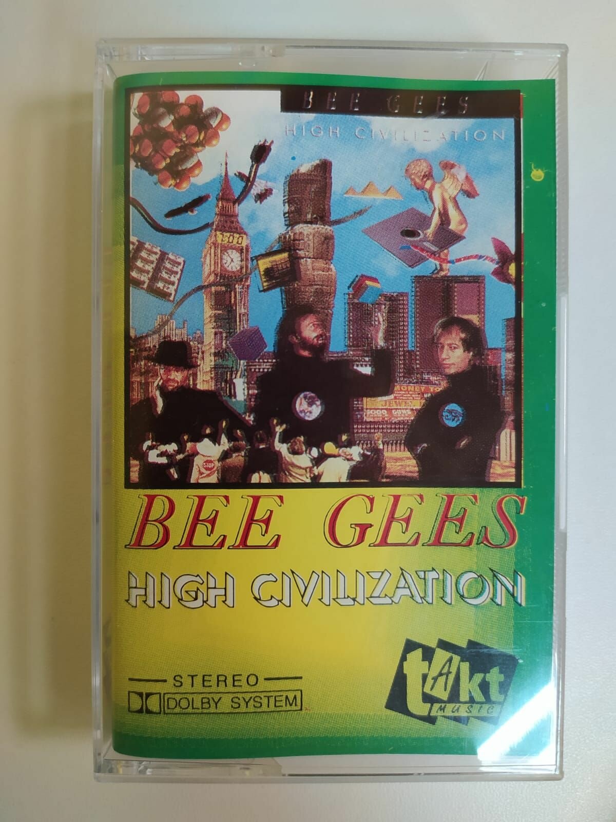 Аудиокассета MC Bee Gees - High Civilization (Польша 1991г.)