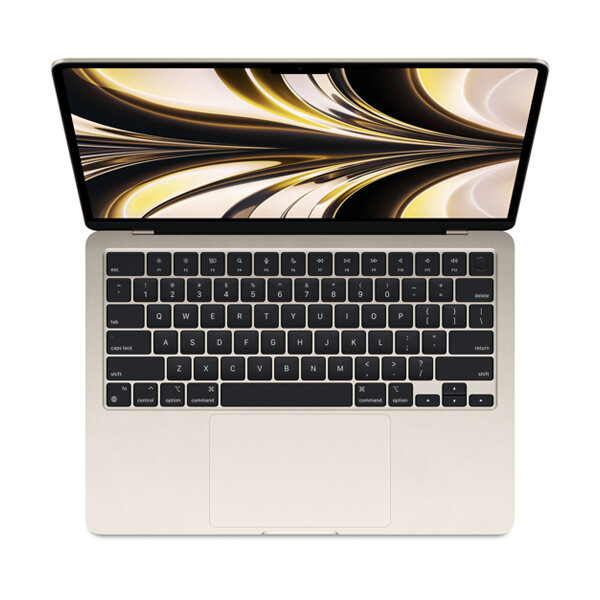 Apple Ноутбук Apple MacBook Air 13 Retina MLY13 Starlight (M2 8-Core, GPU 8-Core, 8 GB, 256 Gb)
