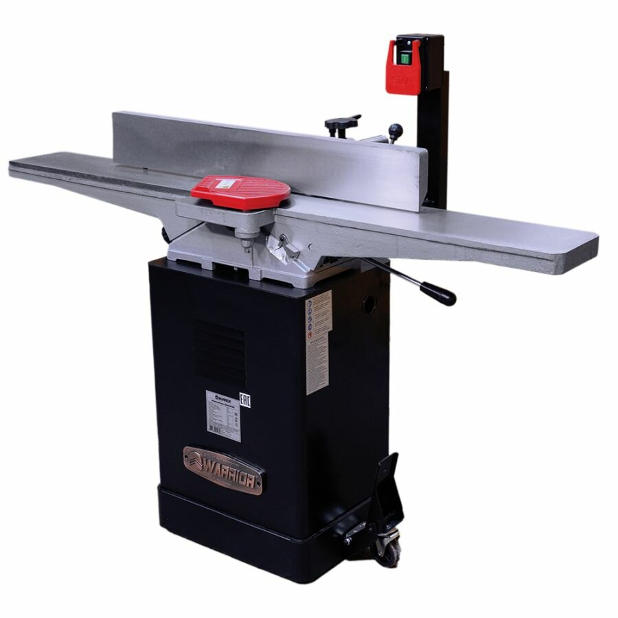 фото Фуговальный станок WARRIOR W0106FL 1,1 кВт, 230В