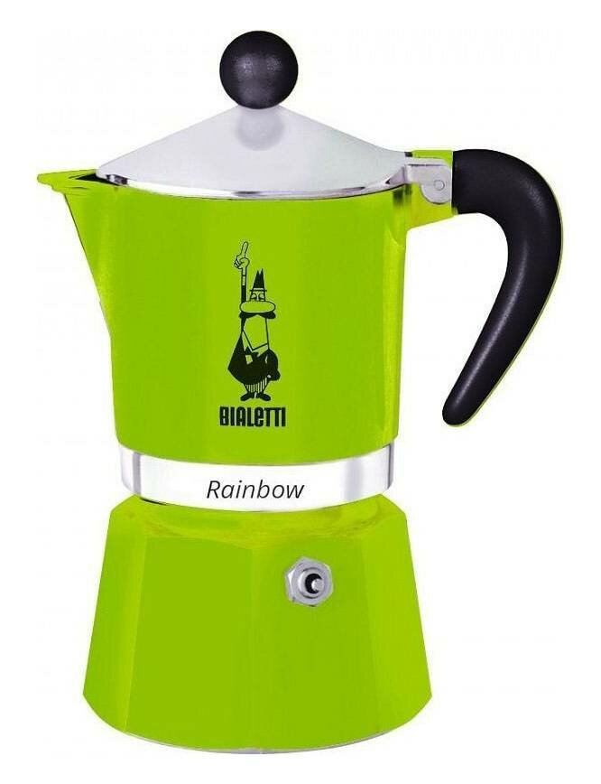 Кофеварка Bialetti Rainbow зеленый (4973)