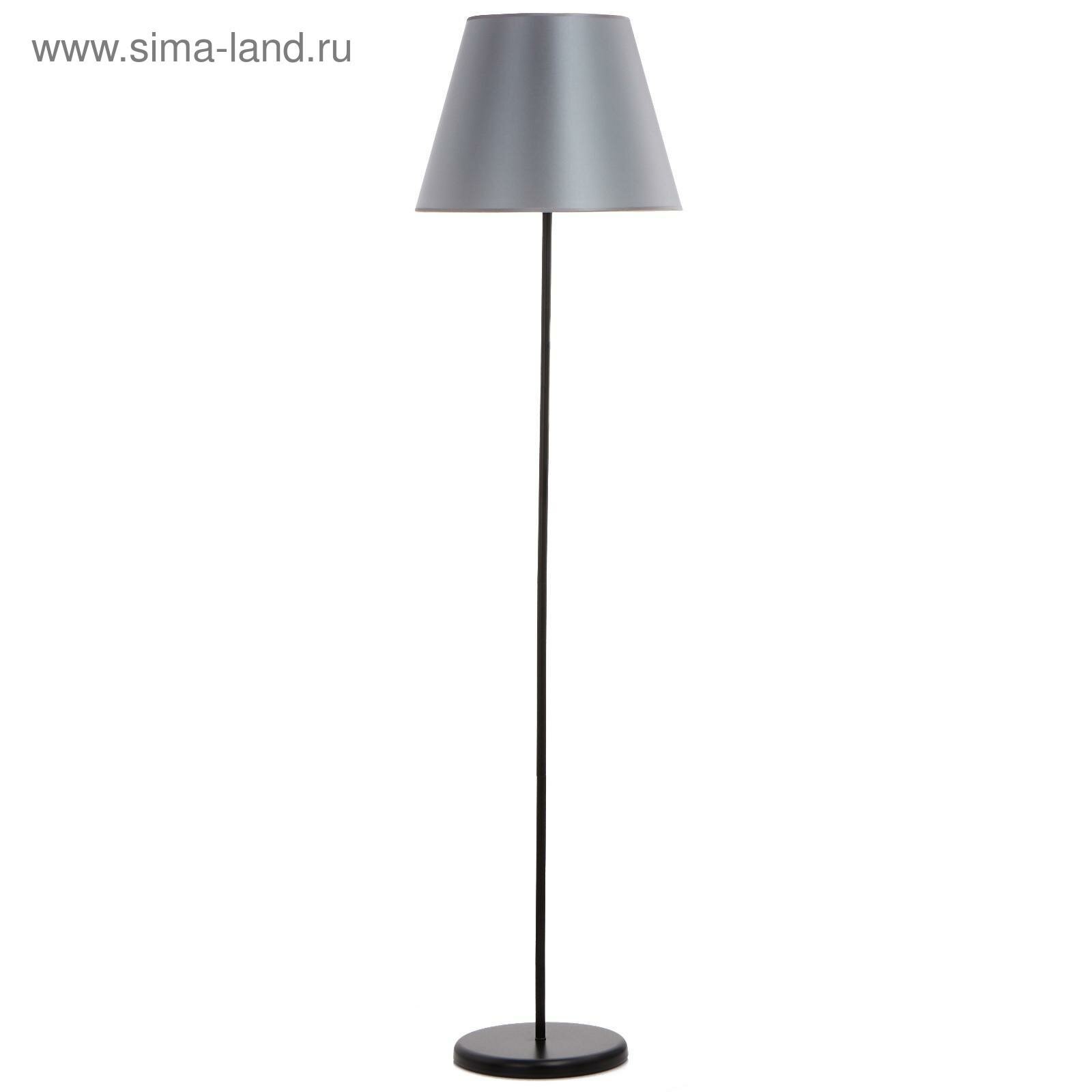 фото Торшер 4601 1х15Вт Е27 черный/серый