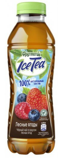 Чай Ice Tea черный лесные ягоды ПЭТ 0,5 л росинка 4601025117887 | цена за 1 шт