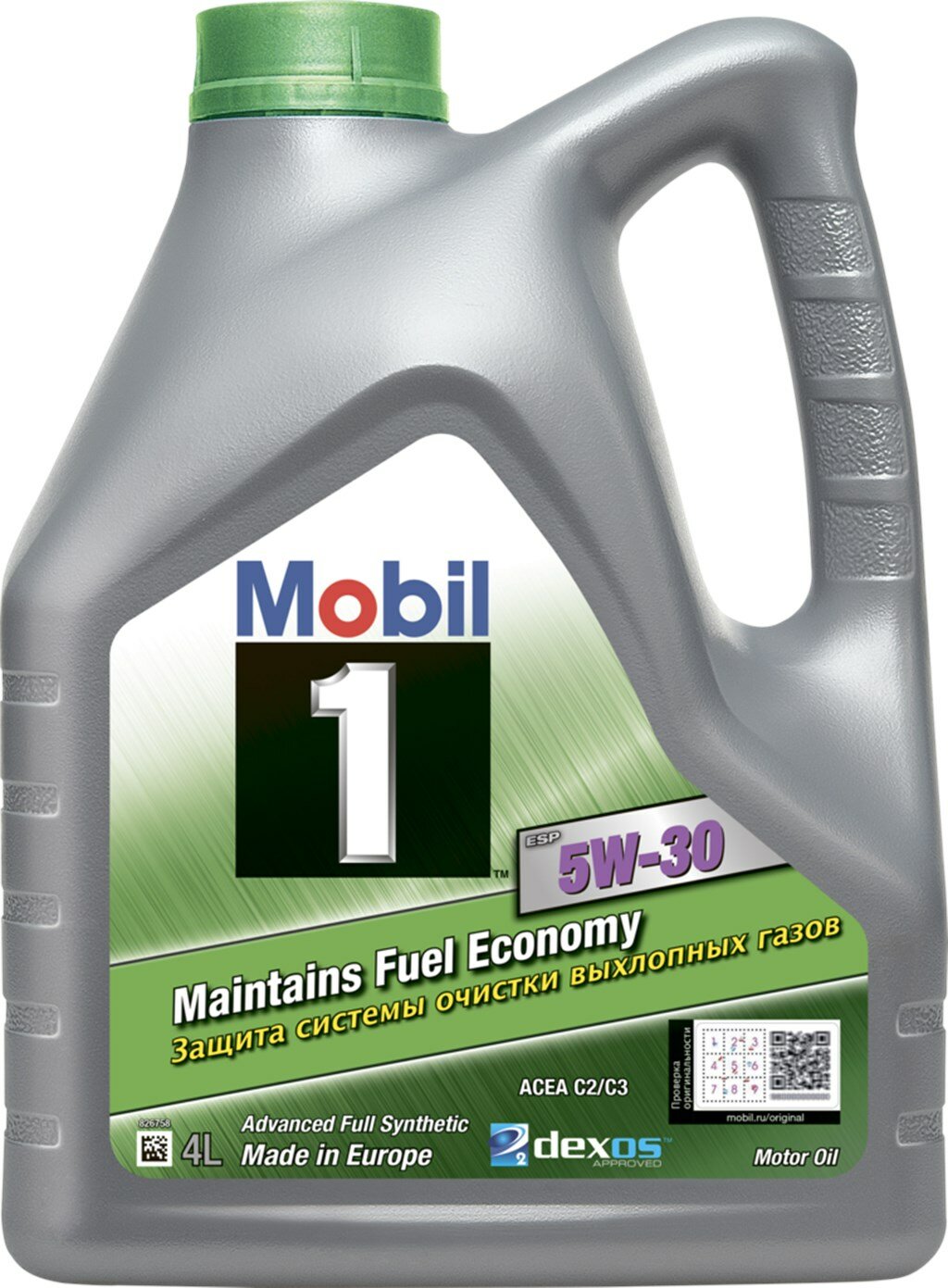 Mobil 1 5W30 (4L) ESP Formula_масло моторное 4L син. ACEA A3 B3 B4 C3 MB229.31(51) VW504.00 507.00