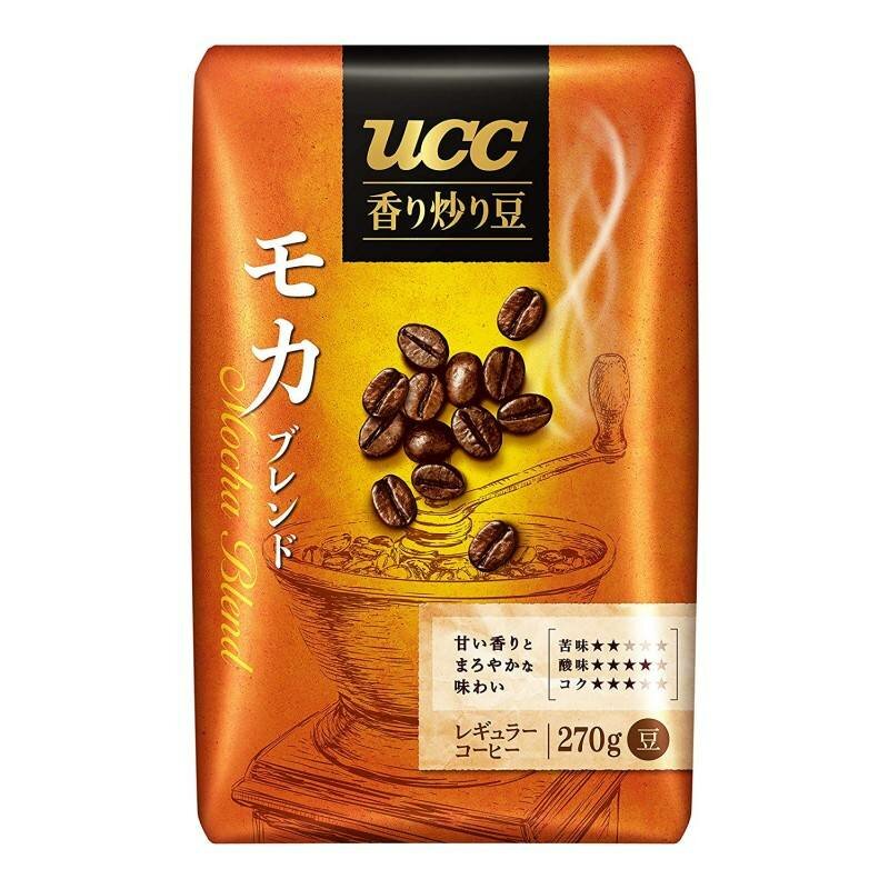 Кофе в зернах UCC Kaori Irim Ame Mocha Blend мягкая упаковка 270 гр