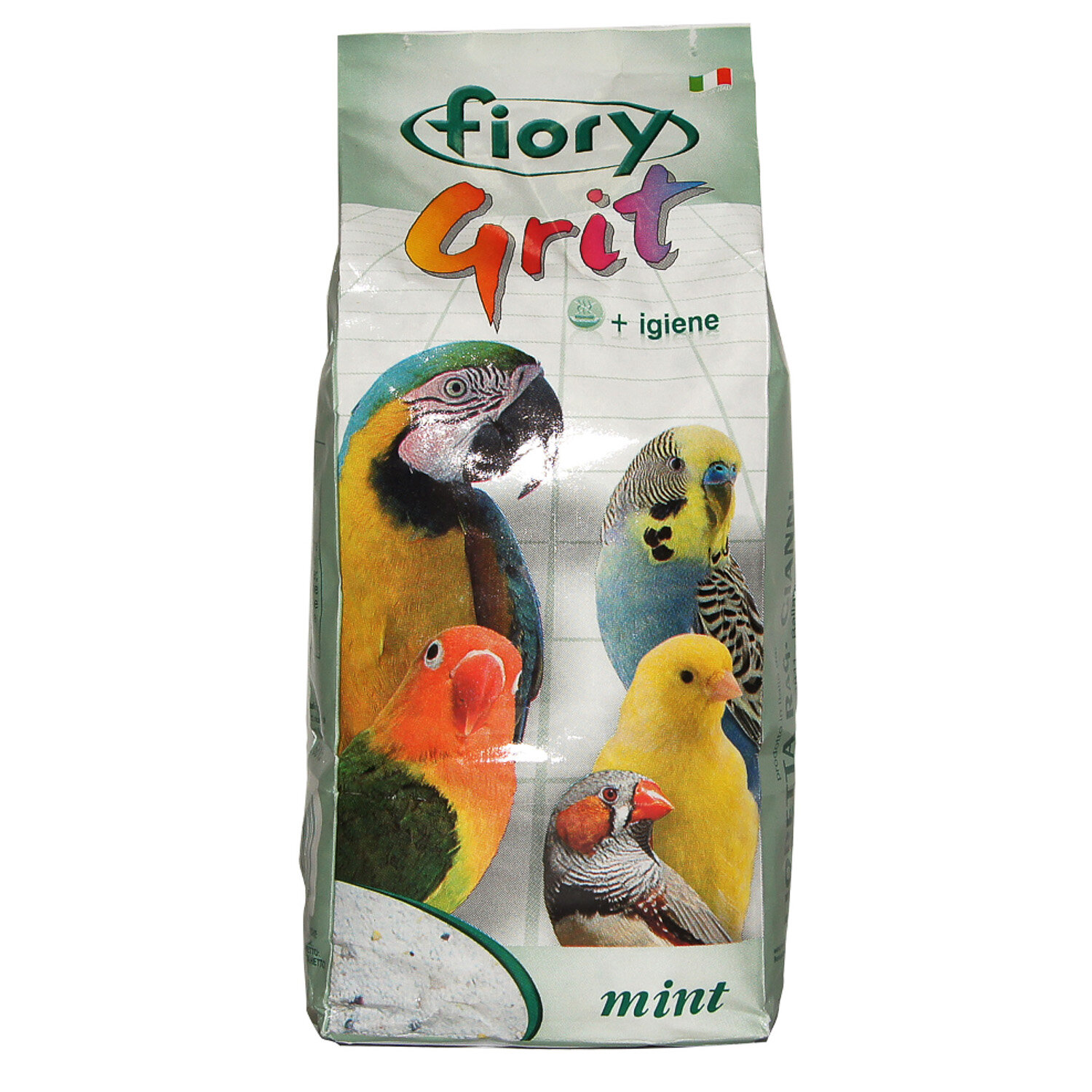 Песок Fiory Grit Mint мята для птиц 1 кг Fiory 8015975000568 - фотография № 2