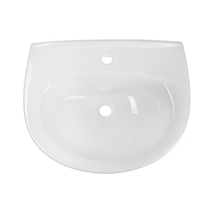 фото Умывальник лзсф "Антей", ширина 550 мм, без перелива, с отв. под смеситель, без пьедестала