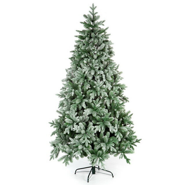 фото Crystal Trees Искусственная елка Монсеррат заснеженная 210 см, литая 100% KP62210