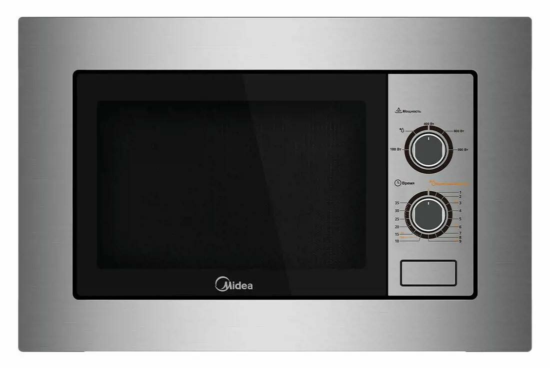 Микроволновая печь Midea MM820B2Q-SS, серебристая