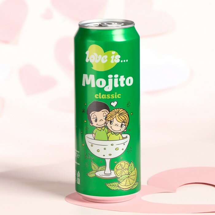 Газированный напиток Love Is Мохито, 450 мл - фотография № 4