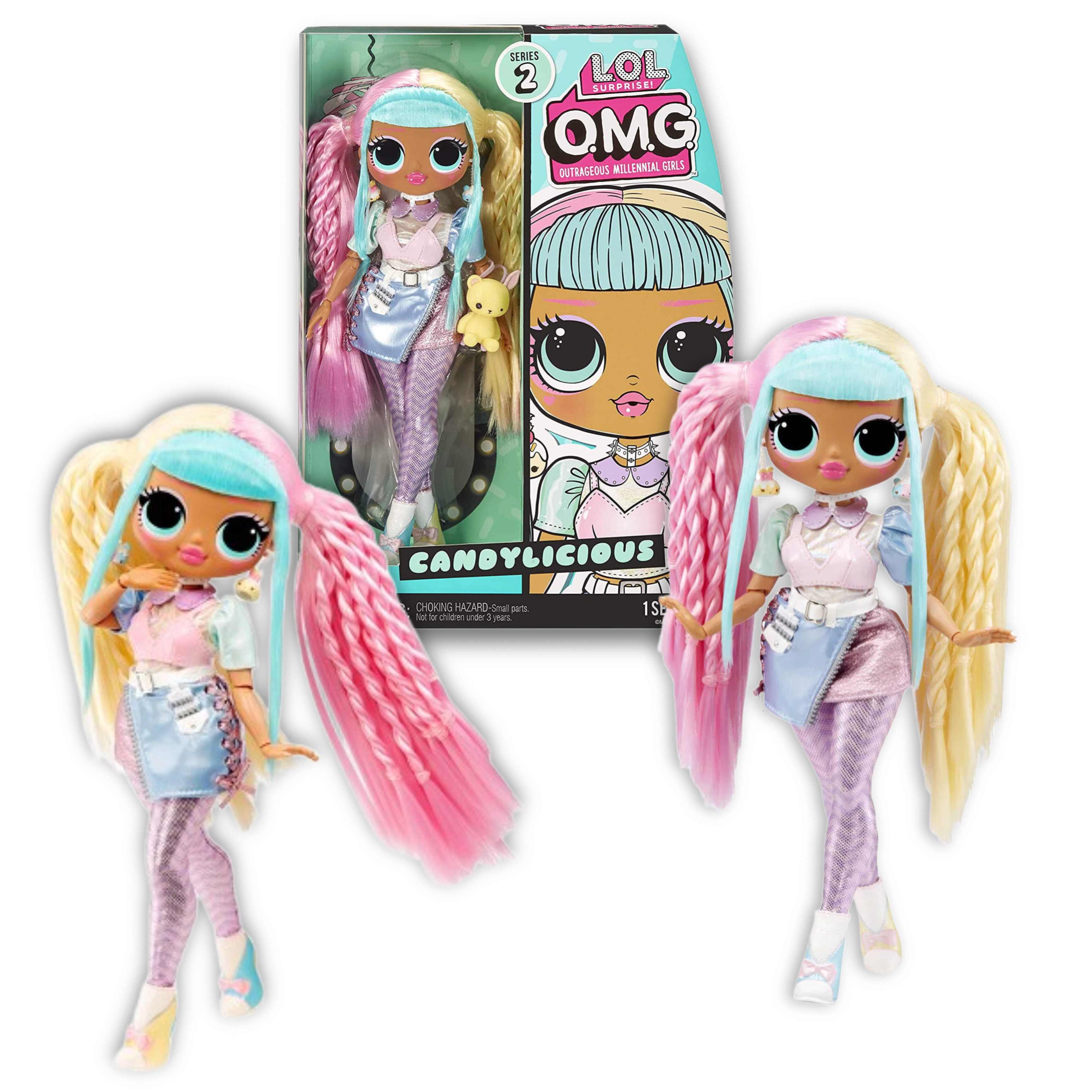 Кукла L.O.L. Surprise! O.M.G. Candylicious Fashion doll ЛОЛ сюрприз ОМГ Кендилишис, 25 см. 586111