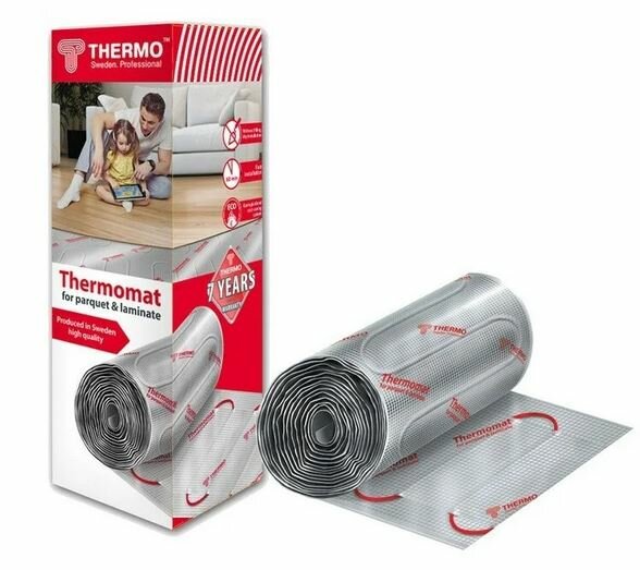 Нагревательный мат, Thermo, Thermomat TVK LP - 130 760Вт, 6 м2