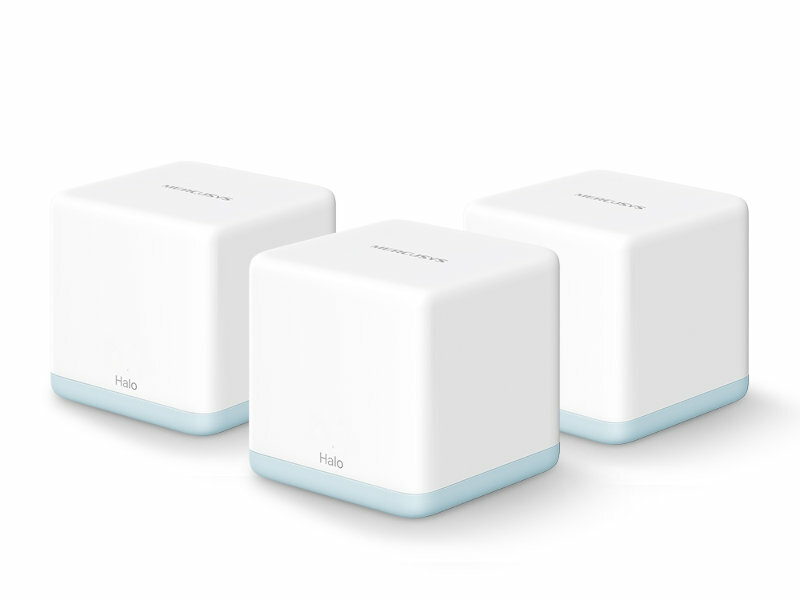 Wi-Fi роутер Mercusys Halo H30 3-pack AC1200