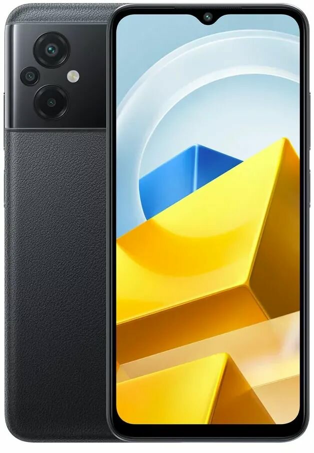 Смартфон Xiaomi POCO M5 6/128 ГБ RU, черный
