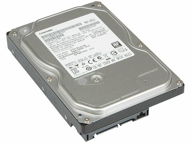 Жесткий диск Toshiba Жесткий диск 1ТБ Toshiba DT01ACA100, 7200об/мин., 32МБ (SATA III) (oem)