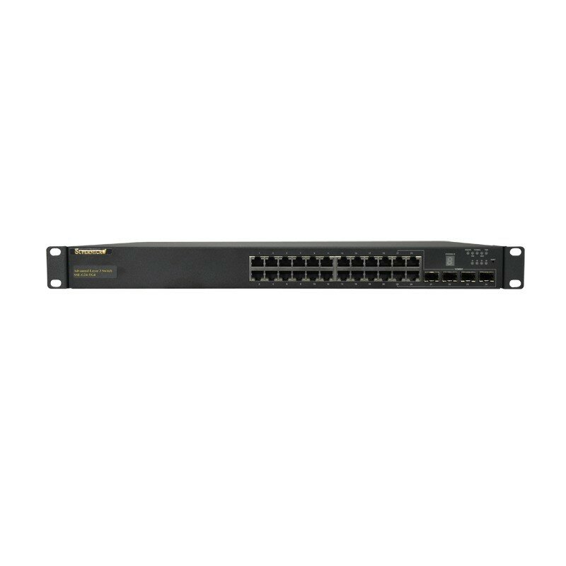 Коммутатор Supermicro 24-port layer 3 1/10gigabit switch [SSE-G24-TG4]