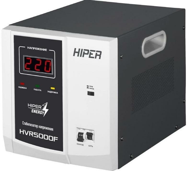 Voltage stabilizer HIPER HVR5000F, 140-260V, 4000W