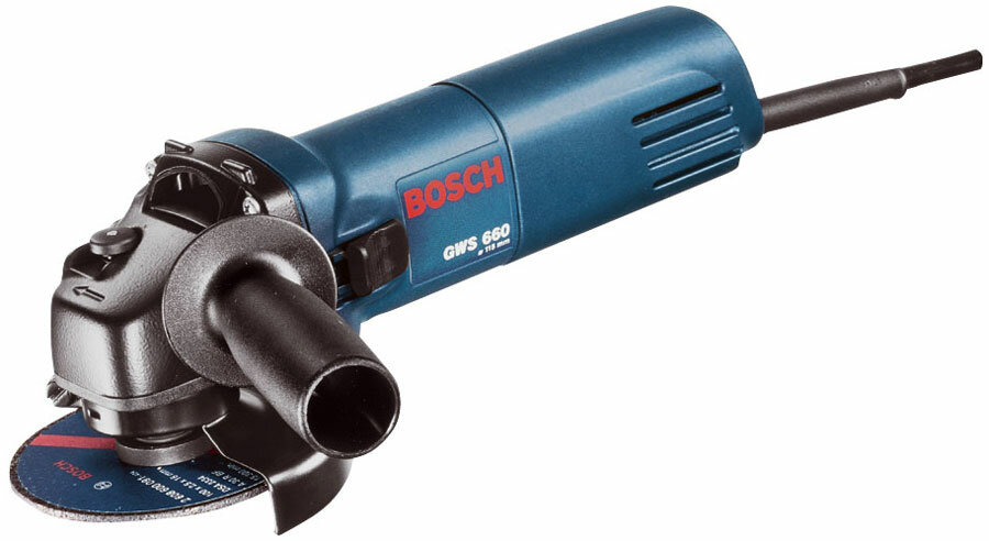 Угловая шлифовальная машина (болгарка) Bosch GWS 660 (060137508 N)