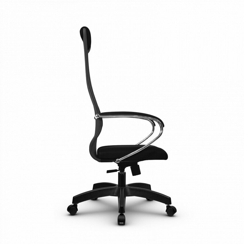 Компьютерное офисное кресло Metta SU-BK-8 Pl Темно-серое/Черное - фотография № 2