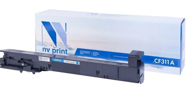 Картридж NV-Print NV-CF311A для HP Color LaserJet M855dn Color LaserJet M855x+ Color LaserJet M855xh 31500стр Голубой