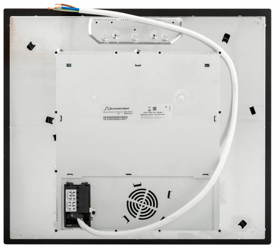 Индукционная встраиваемая варочная панель Schaub Lorenz SLK IY6143, 60см, чёрный, стеклокерамика - фото №4