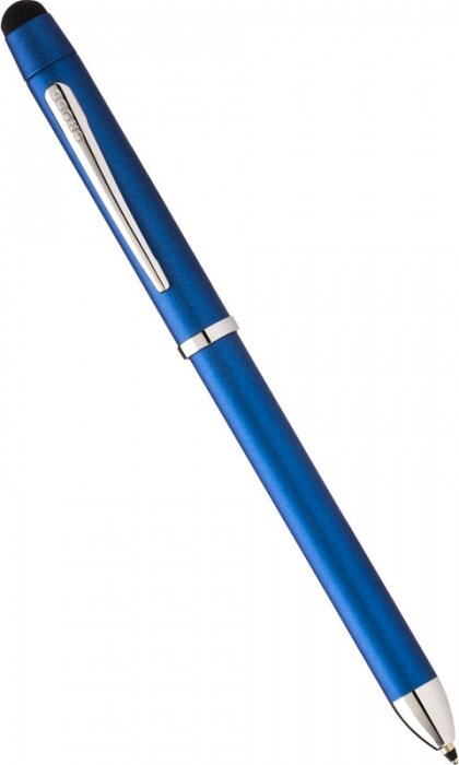 Cross AT0090-8 Многофункциональная ручка cross tech3 plus, metallic blue