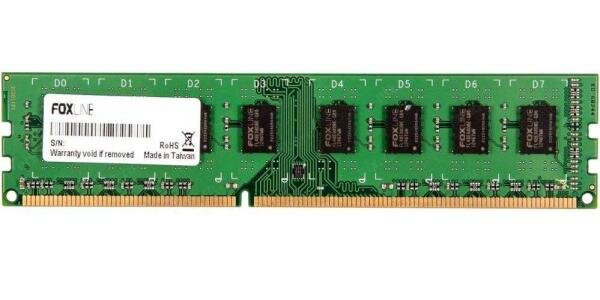 Оперативная память для компьютера 16Gb (1x16Gb) PC4-25600 3200MHz DDR4 DIMM CL22 Foxline FL3200D4U22-16G FL3200D4U22-16G