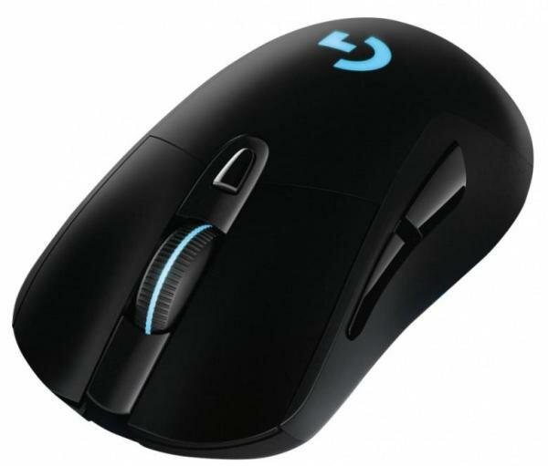 Мышь беспроводная Logitech G703 LightSpeed (Hero) чёрный USB (910-005640)