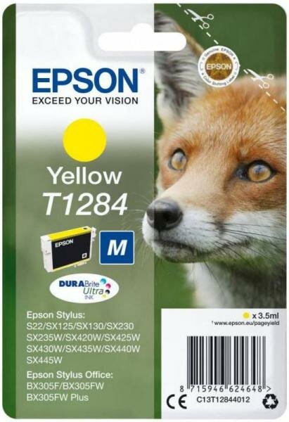  Epson C13T12844012  Epson S22/SX125 