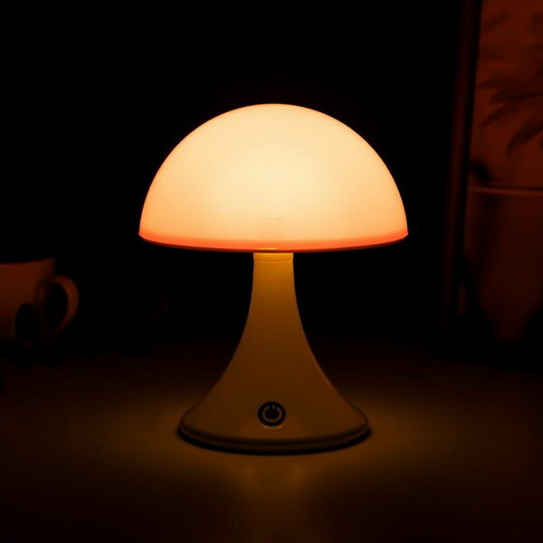 Светильник ночник "Грибочек" 1Вт LED белый модель: F1291TI-21 - фотография № 4