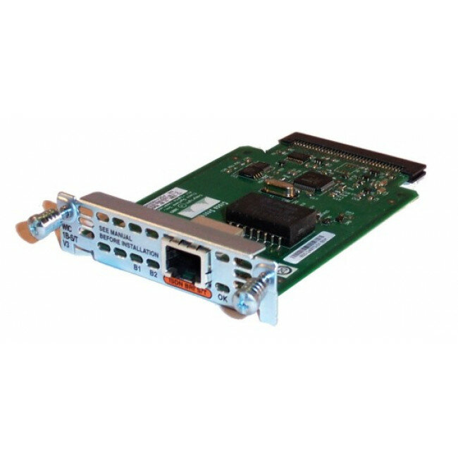 Модуль расширения CISCO 1 PORT ISDN WAN INTERFACE CARD [WIC-1B-S/T-V3=]