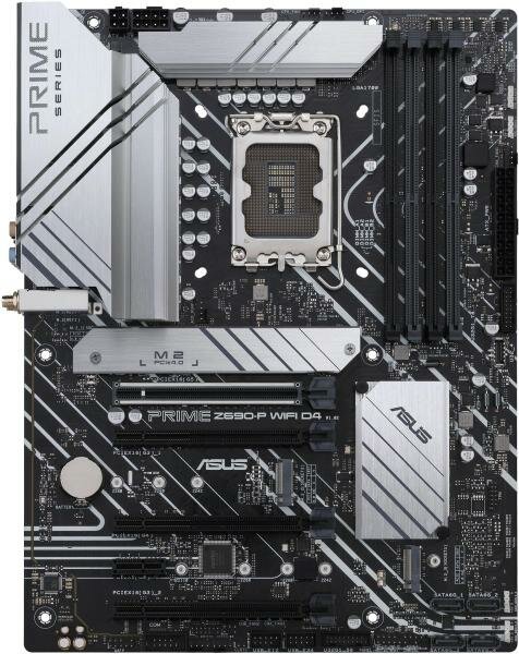 Материнская плата ASUS PRIME Z690-P WIFI Socket 1700 Z690 4xDDR5 4xPCI-E 16x 1xPCI-E 1x 4xSATA III ATX Retail