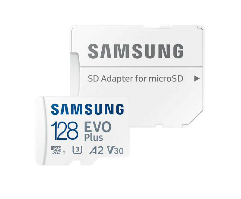 Карта памяти Samsung EVO Plus microSDXC Memory Card 128Gb Class10