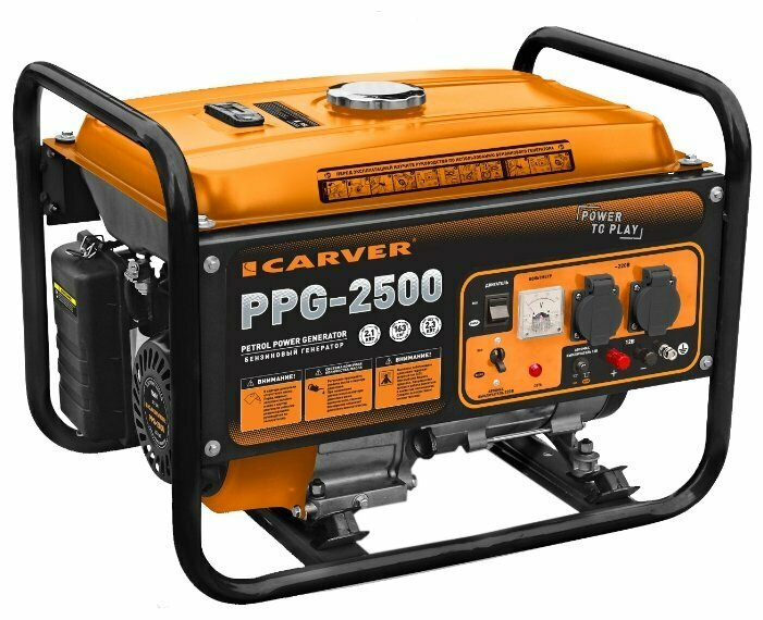 Бензиновый генератор Carver PPG-2500