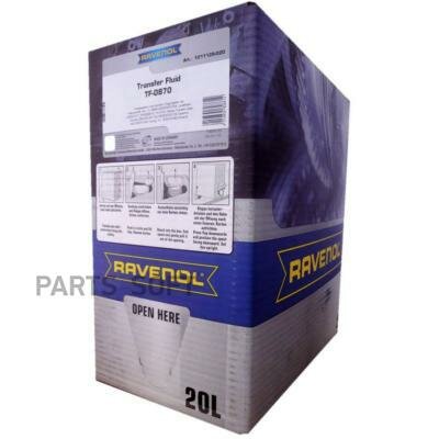 RAVENOL 4014835828612 Масло трансмиссионное RAVENOL Transfer Fluid TF-0870 (20 л) ecobox