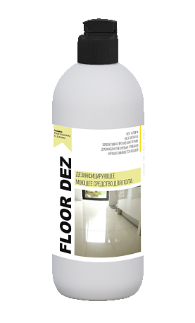 Средство для мытья пола ITALMAS "Floor Dez" ( 500 мл.) беспенное щелочное концентрат