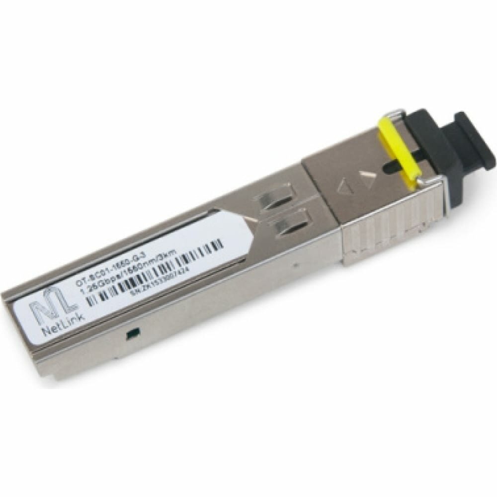 Netlink Модуль SFP-OT-SC01-1550-G-3km (Tx-1550nm Rx-1310nm) УТ000001420