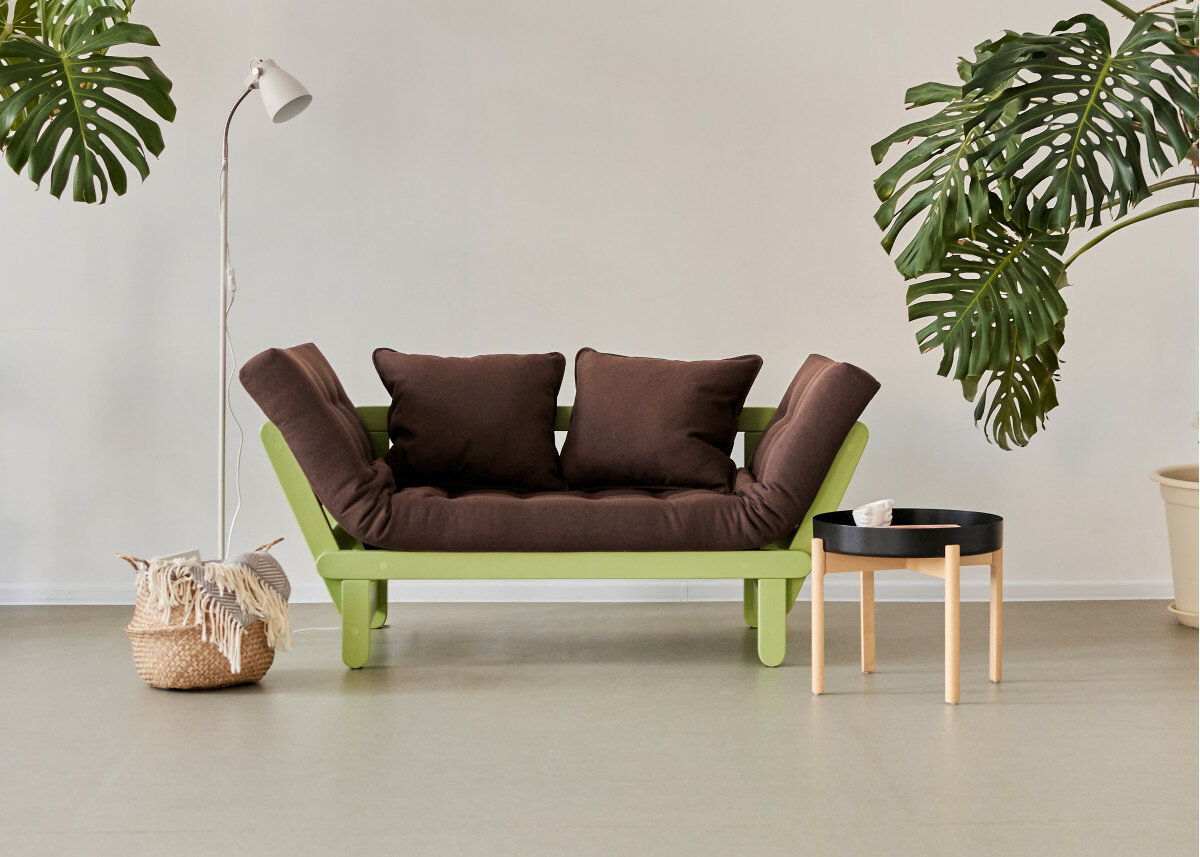 Садовый диван кушетка Soft Element Снорри, коричневый - фотография № 2