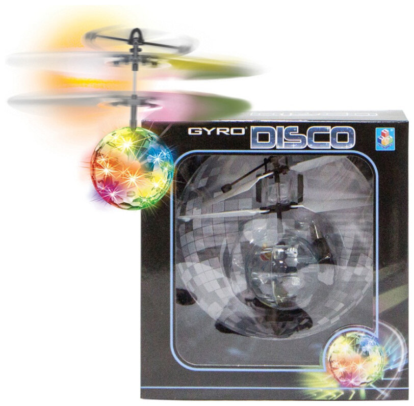 Вертолет 1 Toy шар на сенсорном управлении Gyro-Disco со светом Т10794