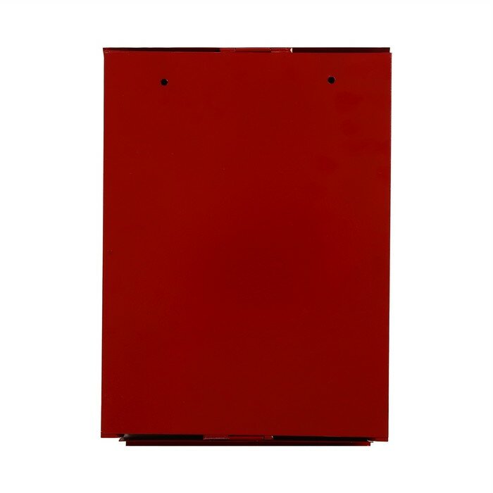 Ящик почтовый с замком, вертикальный, «Почта», бордовый - фотография № 6