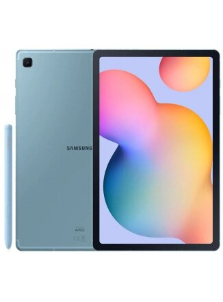 Планшетный компьютер Samsung Galaxy Tab S6 Lite 10.4 SM-P615 (2020), 4 ГБ/64 ГБ, Wi-Fi + Cellular, со стилусом, голубой