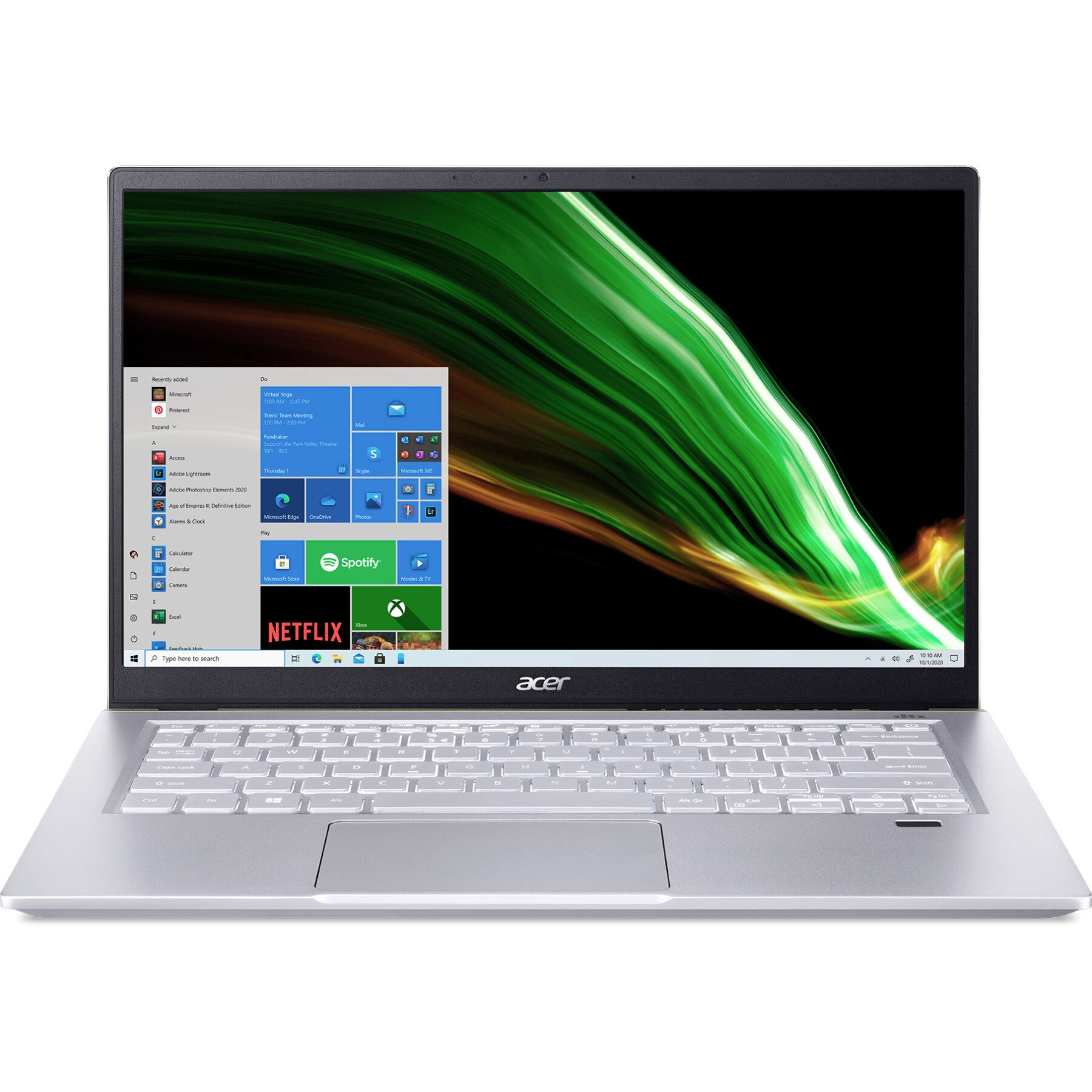 Ноутбук Acer Swift X SFX14-41G-R5US, 14" (1920x1080) IPS/AMD Ryzen 5 5500U/8ГБ DDR4/512ГБ SSD/GeForce GTX 1650 4ГБ/Windows 10 Home, золотой [NX.AC2ER.001]